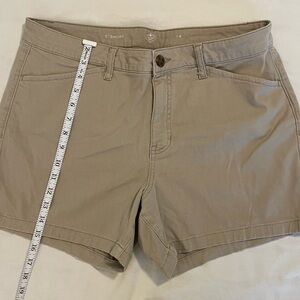 St. John's Bay Women's Khaki Shorts